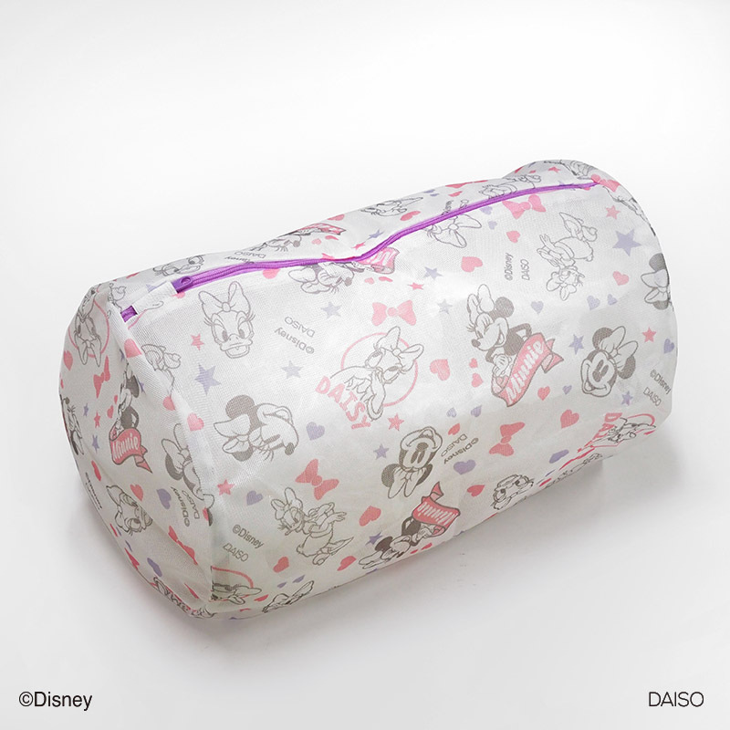 圓柱形洗衣袋/米妮＆黛西 34×22×22cm