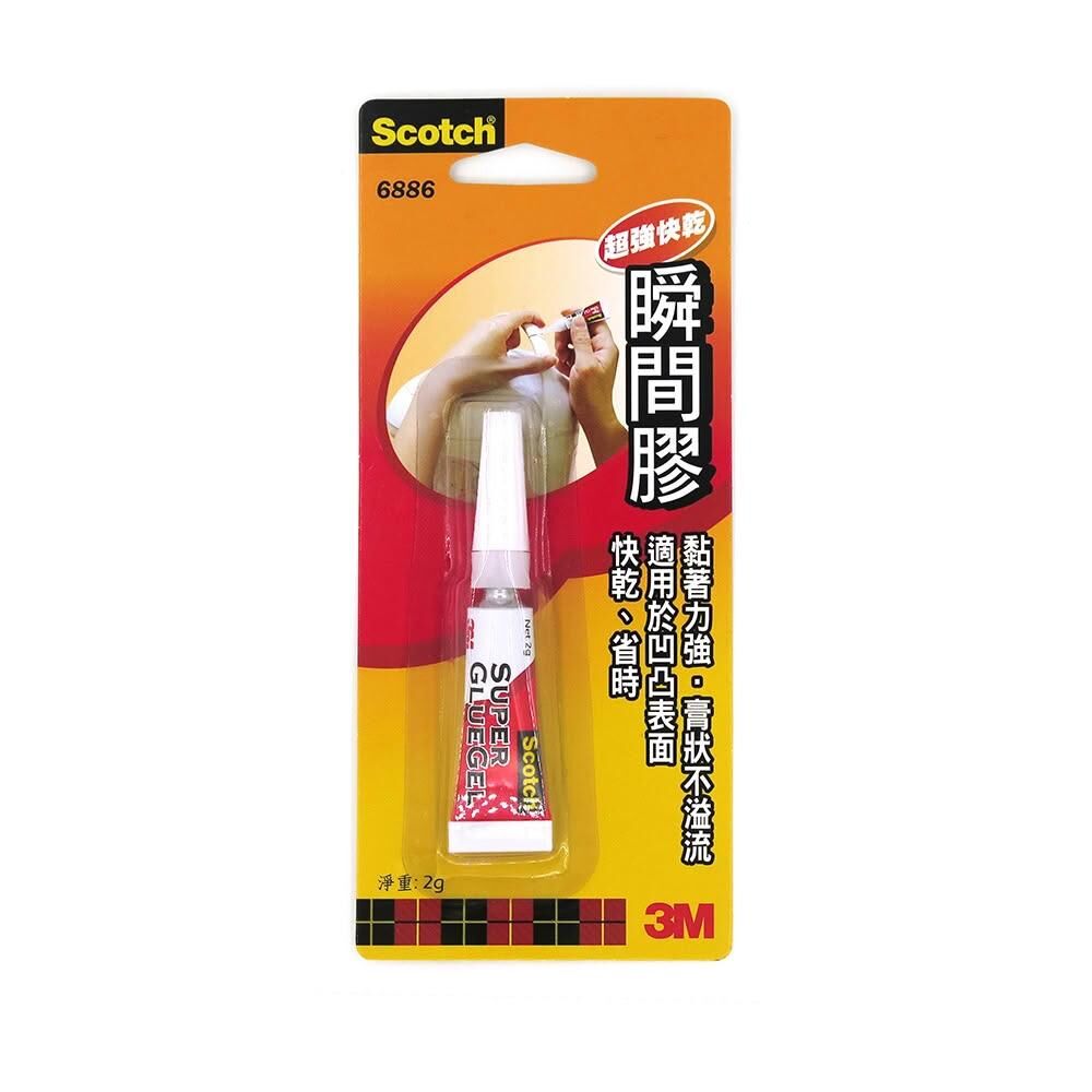 3M超級瞬間膠6886 2g