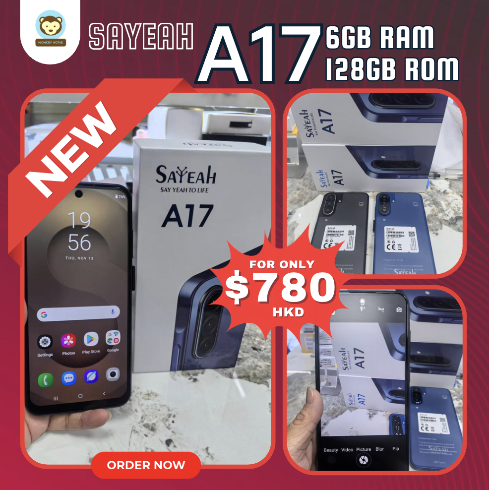 Sayeah A17 (6GB RAM / 128GB ROM)