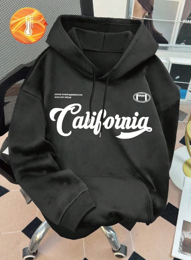 KADMAX大尺碼-大碼街頭字母帽TEE〈KSMS2640〉