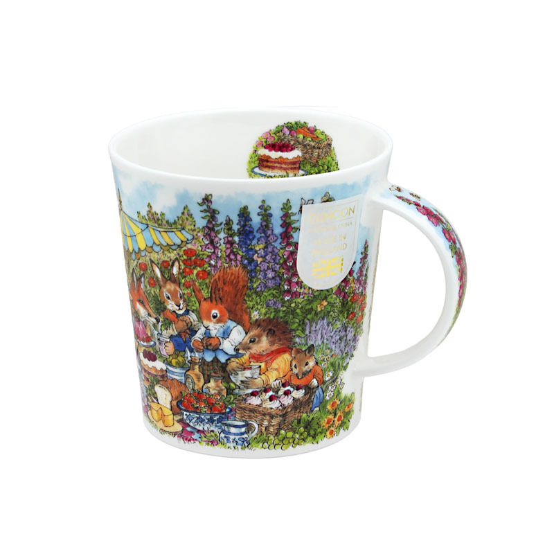 英國DUNOON Lomond系列 0.48L 優質骨瓷馬克杯 -LO-WOOT-PI