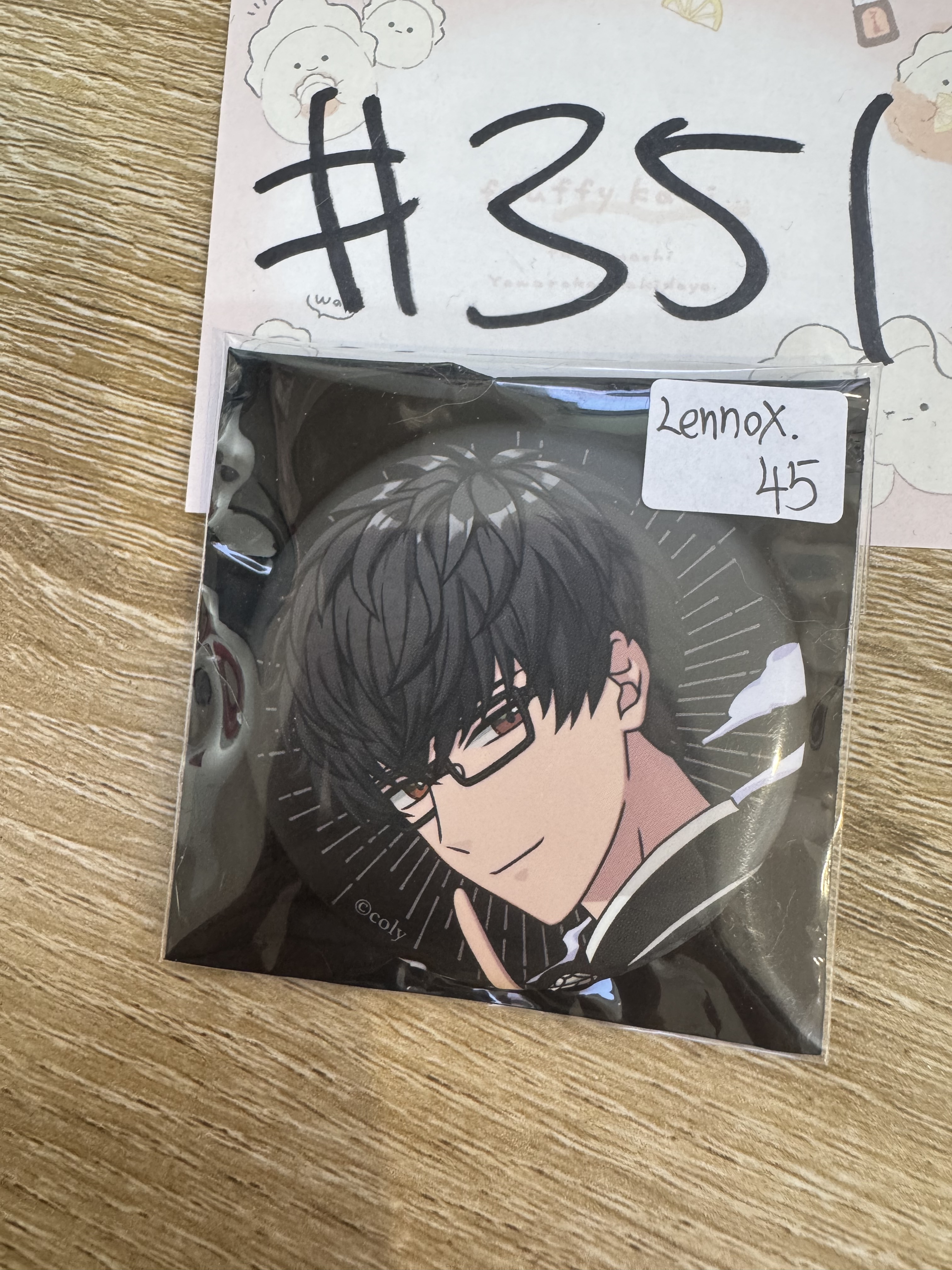 魔法使的約定 LENNOX 襟章#351