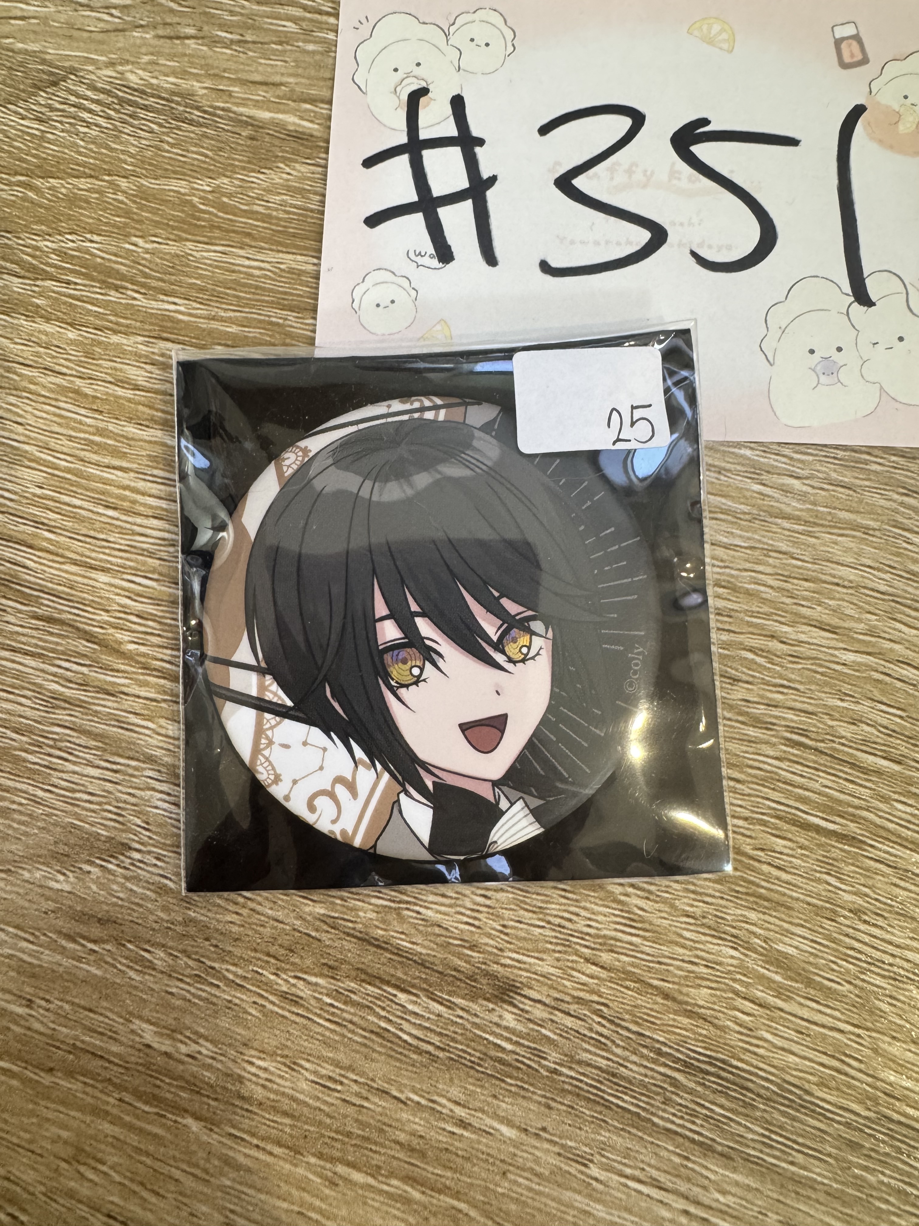 魔法使的約定 WHITE 襟章#351