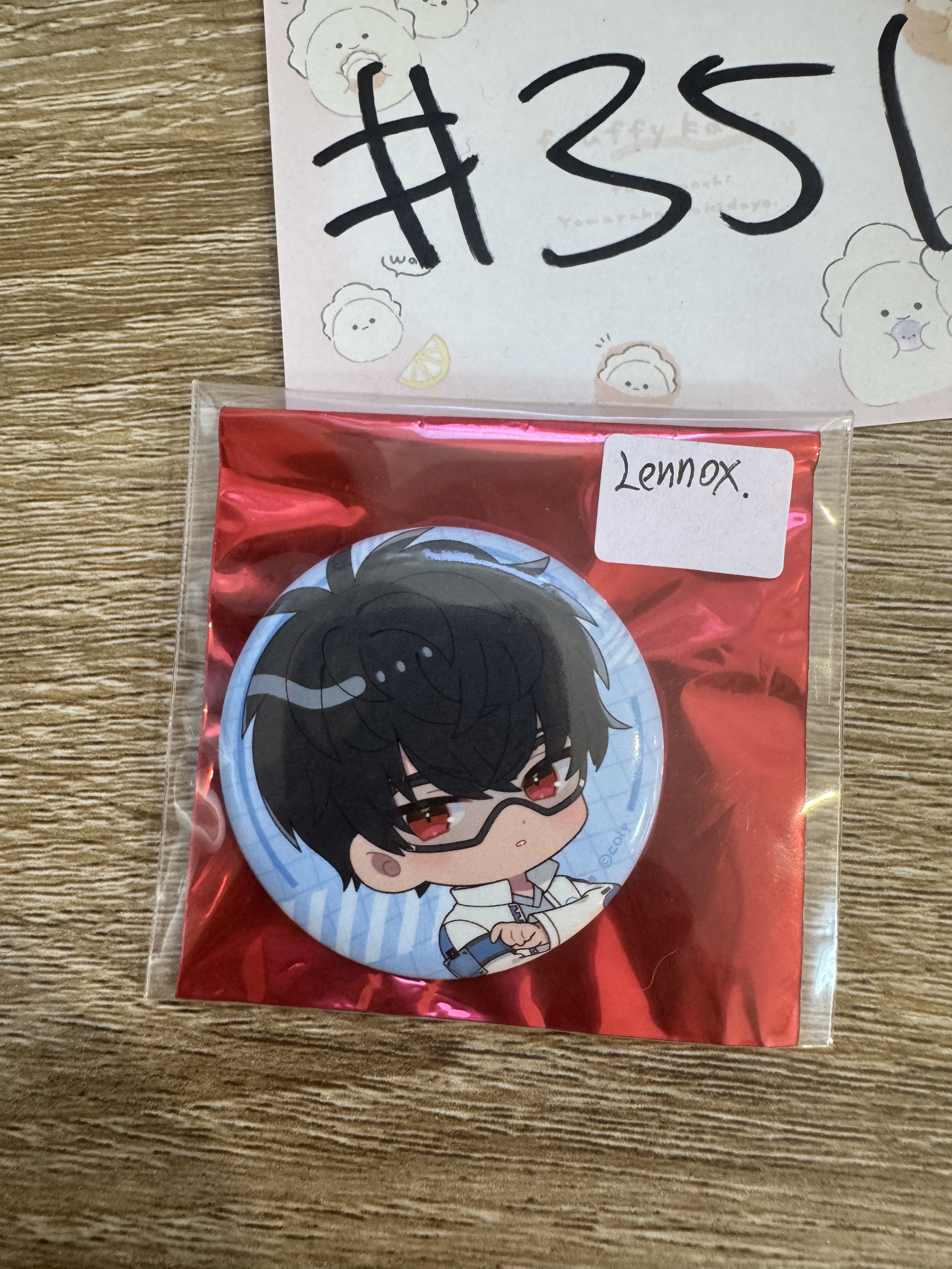 魔法使的約定 LENNOX 襟章#351