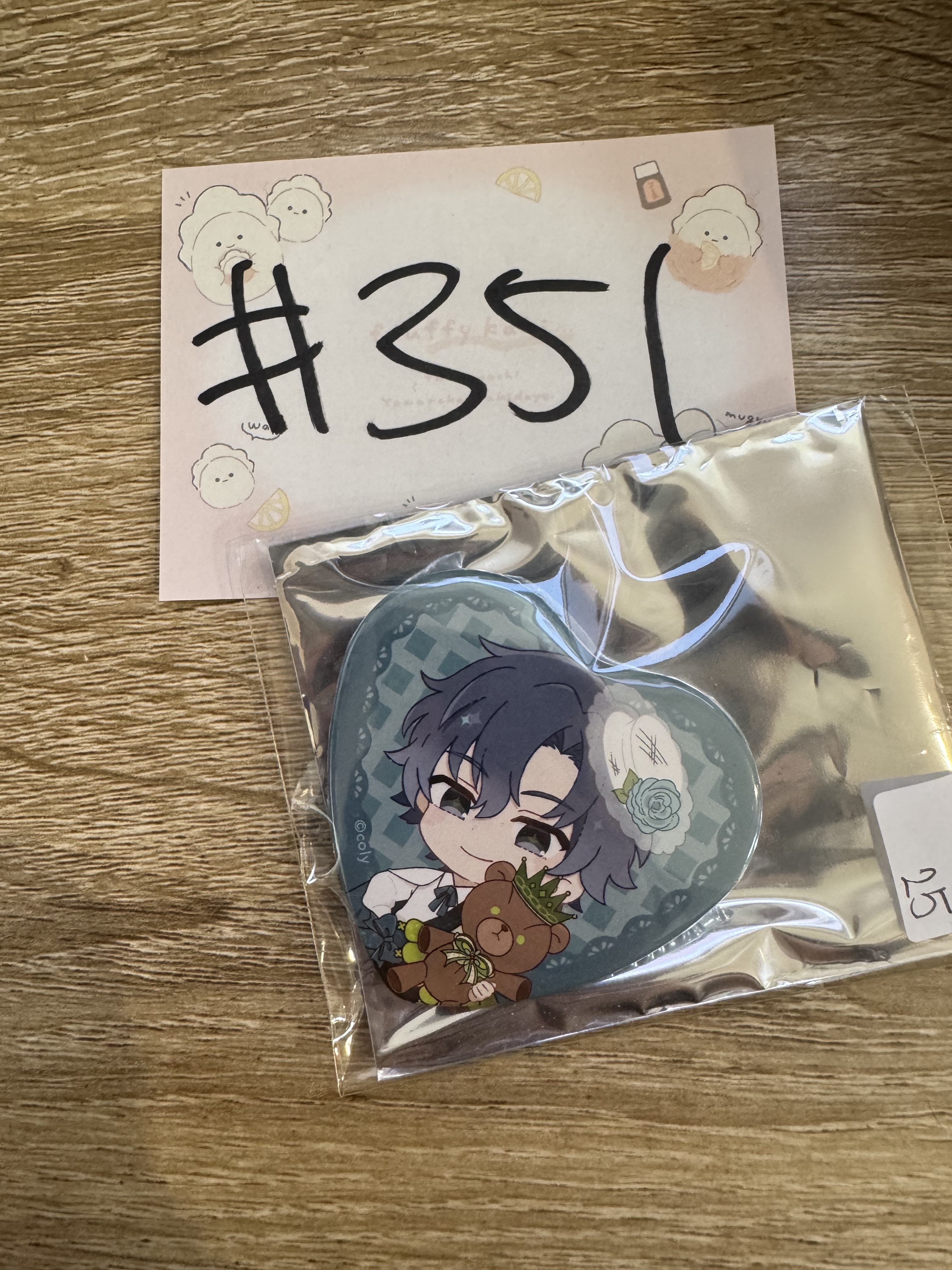 魔法使的約定 FIGARO 襟章#351