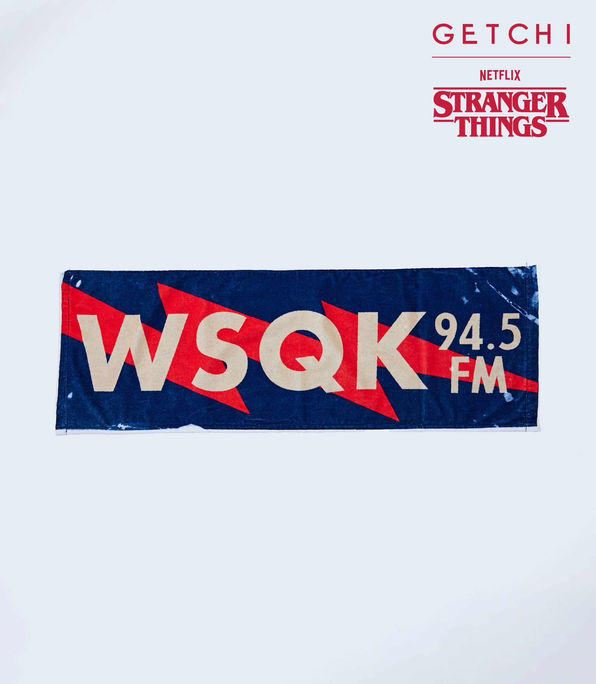 (現貨)Getchi X Stranger Things TOWELS 怪奇物語聯名運動毛巾