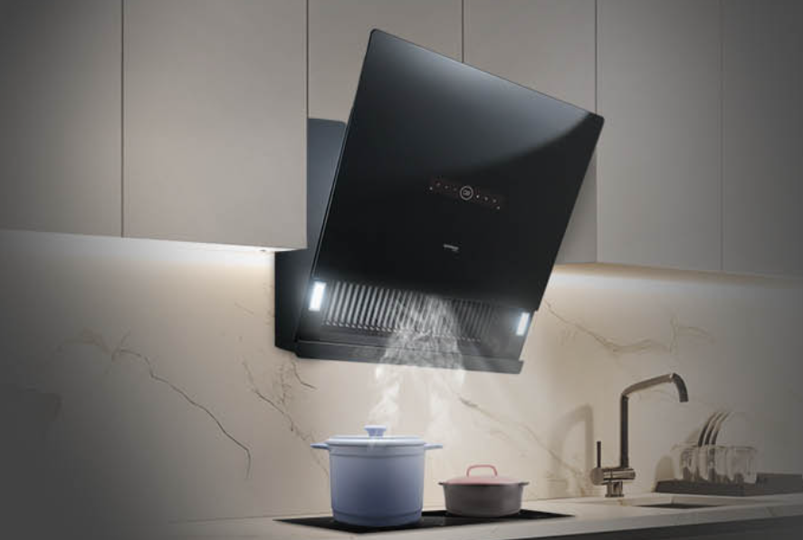 德國寶智能變頻抽油煙機 GPR-S722, 開放式廚房抽油煙機推介, 香港抽油煙機推薦, 傾斜式抽油煙機設計, 廚房裝修必備抽油煙機