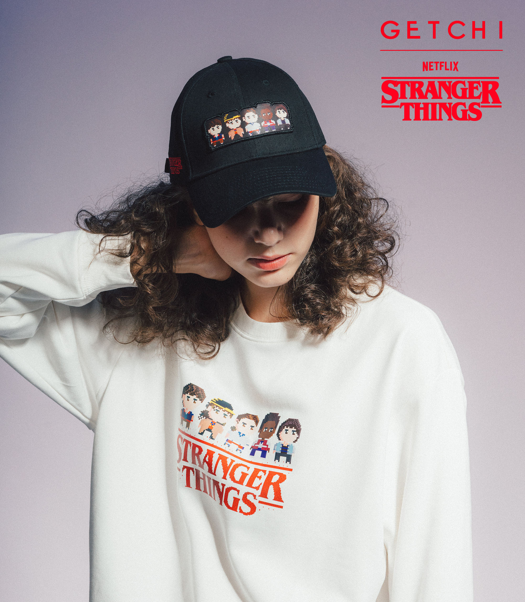 (現貨)Getchi X Stranger Things CAPS怪奇物語聯名系列帽子