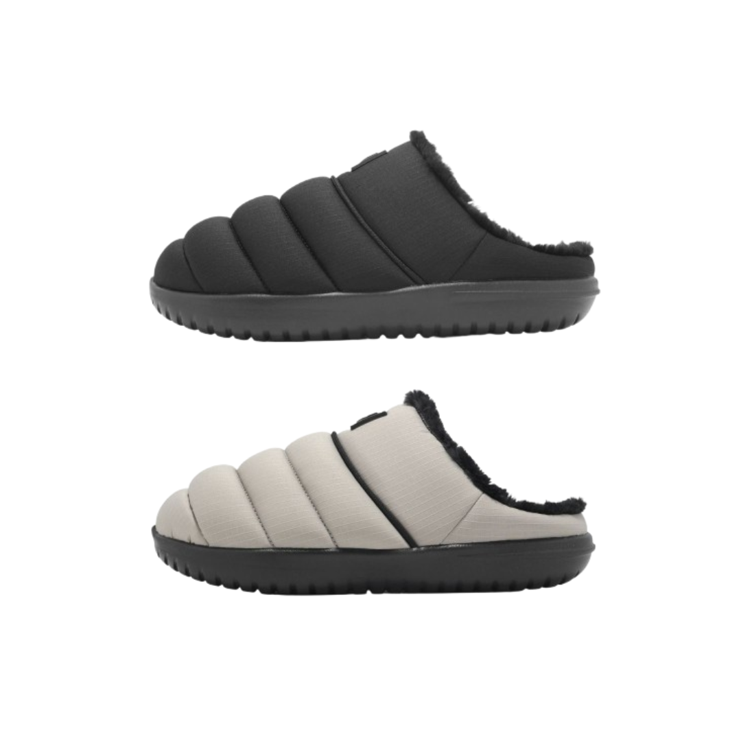 【官網限定】Nike Burrow SE 保暖絨毛穆勒拖 黑 HV8561-002 奶茶 HV8561-003 XI