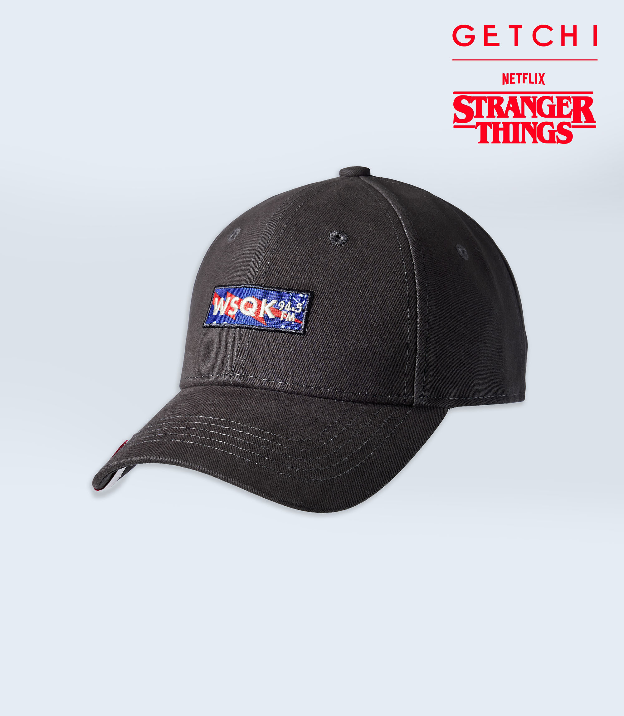 (現貨)Getchi X Stranger Things CAPS怪奇物語聯名WSQK 電台系列帽子
