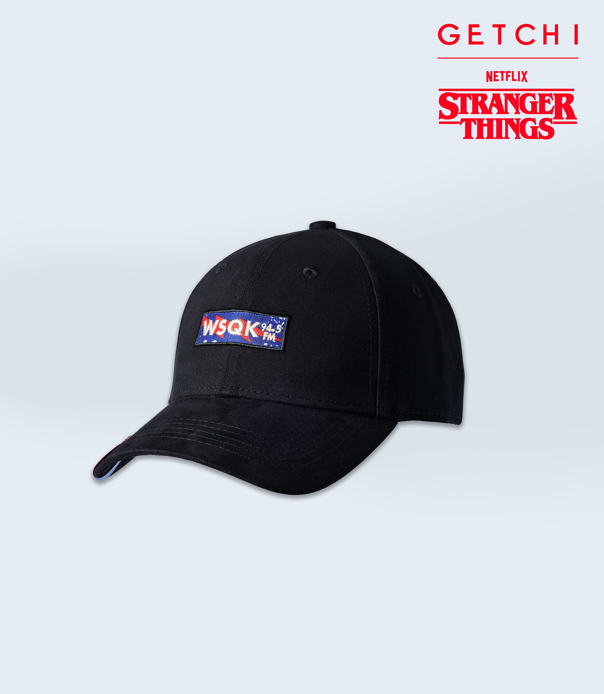 (現貨)Getchi X Stranger Things CAPS怪奇物語聯名WSQK 電台系列帽子