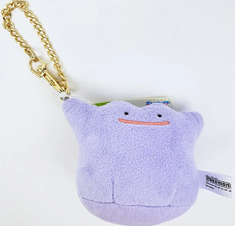 POKEMON PELUCHE (PLUSH) PORTE-CLES (KEYCHAIN) METAMORPH/DITTO