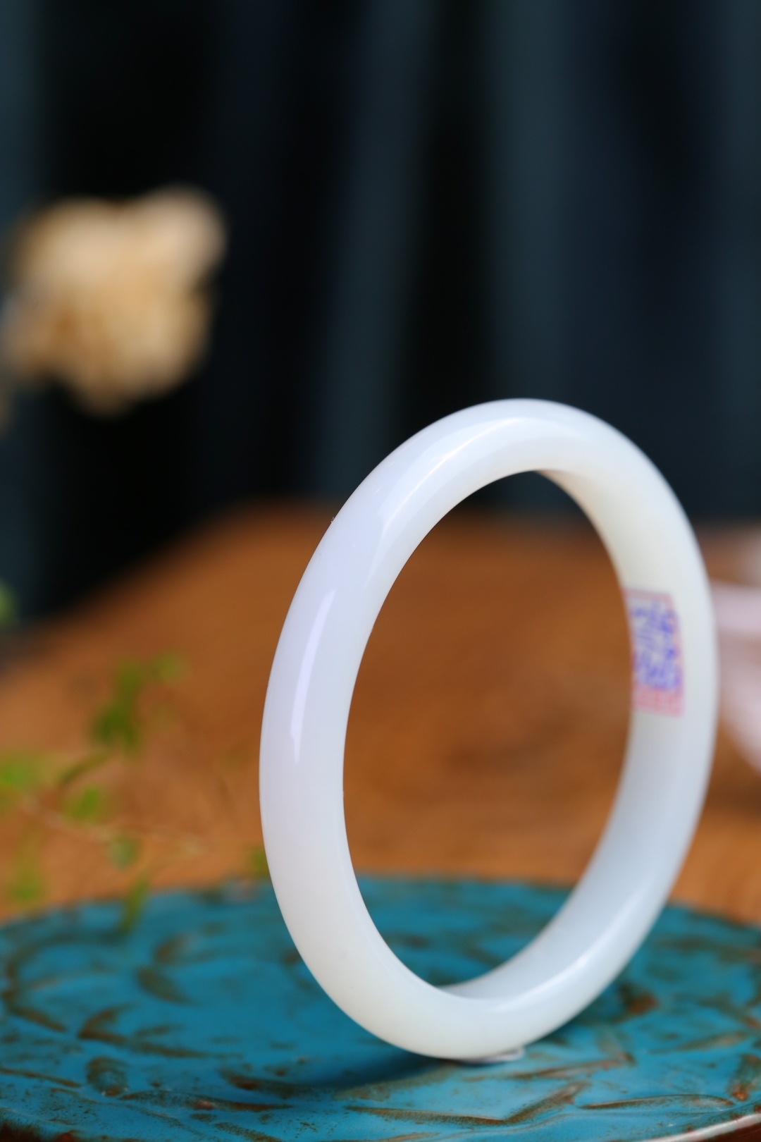 和田玉白玉手鐲,天然和田玉軟玉