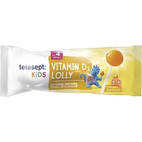 (預購商品)  德國 tetesept 兒童維生素 D3 棒棒糖 6支入