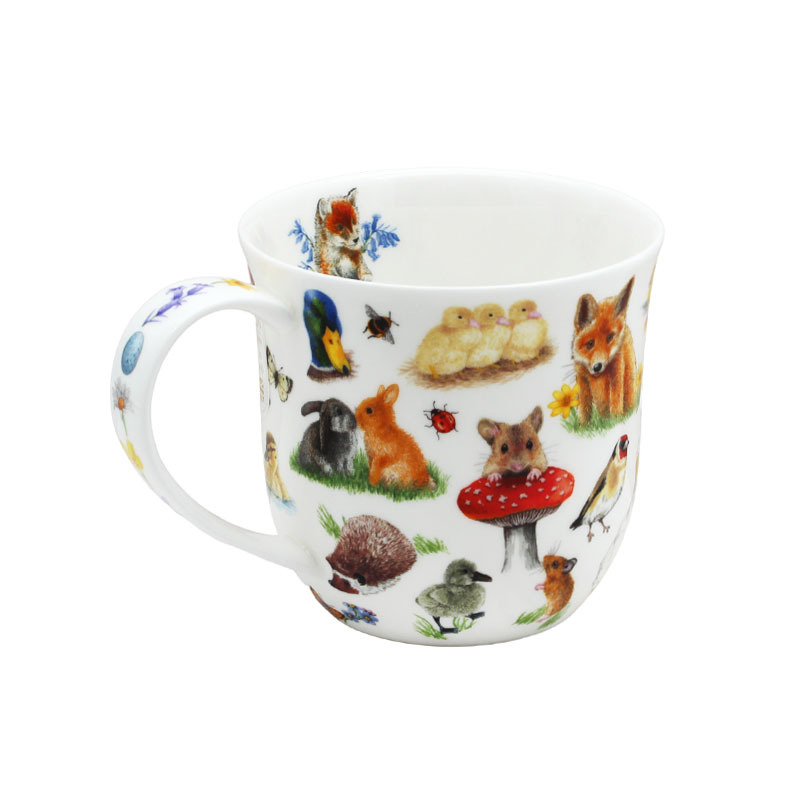 英國DUNOON Cumbrae系列 0.45L 優質骨瓷馬克杯 -CU-WILW-FO