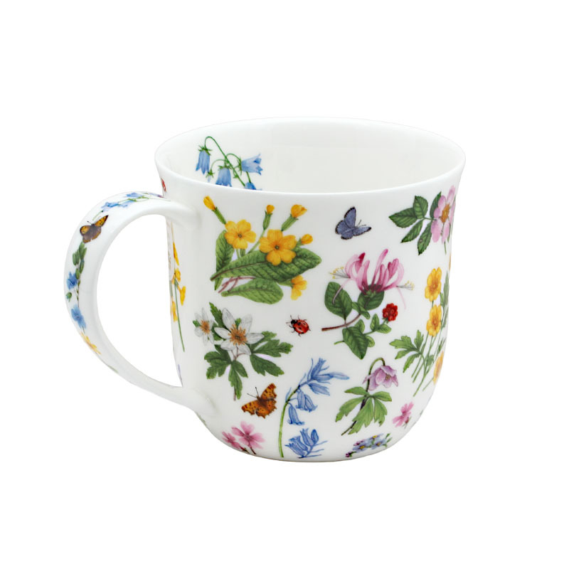 英國DUNOON Cumbrae系列 0.45L 優質骨瓷馬克杯 -CU-WILF-HA