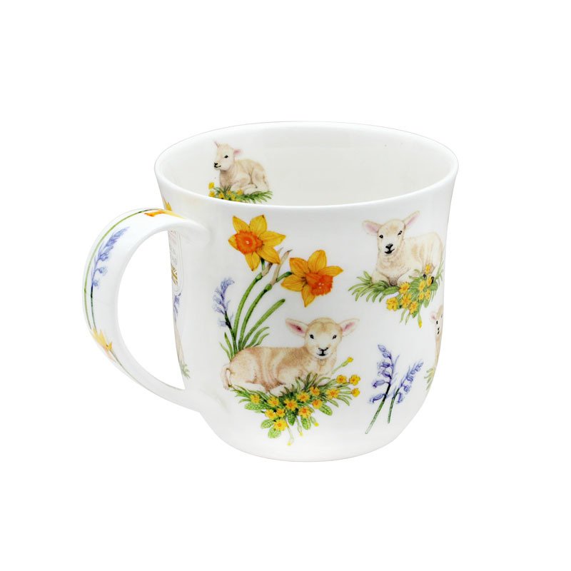 英國DUNOON Cumbrae系列 0.45L 優質骨瓷馬克杯 -CU-LAMB-XX