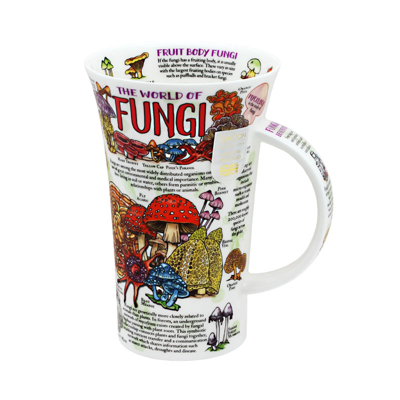 英國DUNOON Glencoe系列 0.5L 優質骨瓷馬克杯 -GL-WOFU-XX