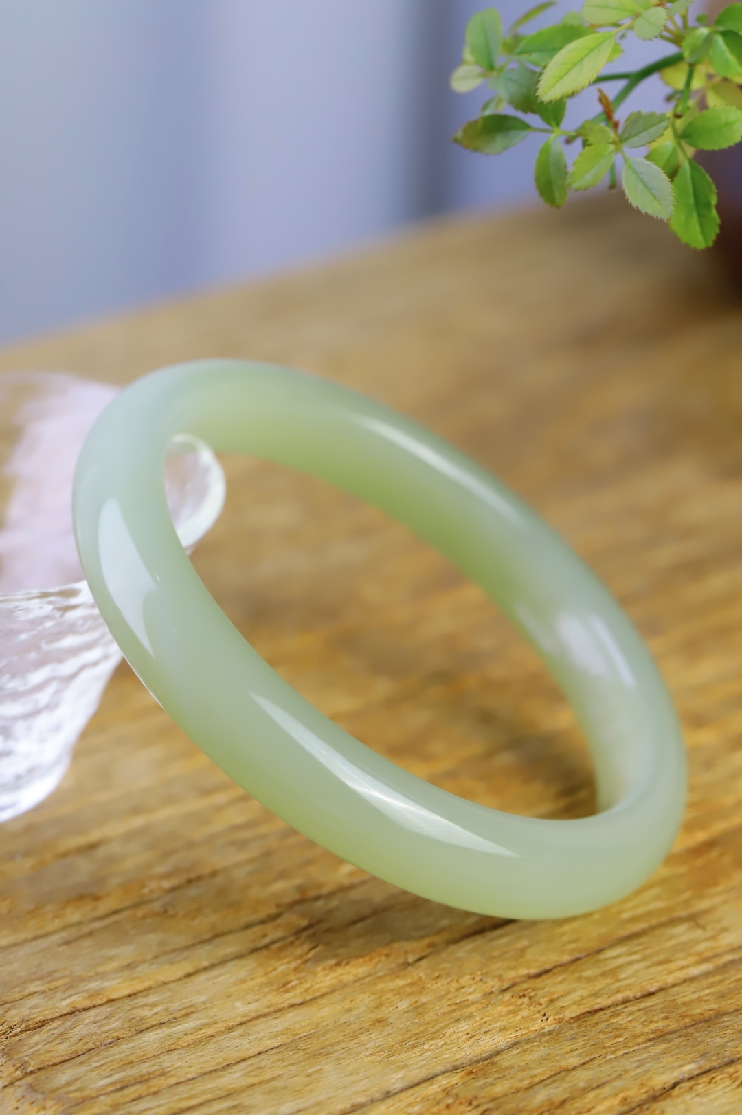 116115 64mm和田玉晴水手鐲 (62以上)