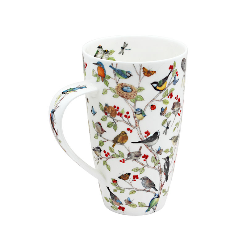 英國DUNOON Henley系列 0.6L 優質骨瓷馬克杯 -HE-SECW-XX