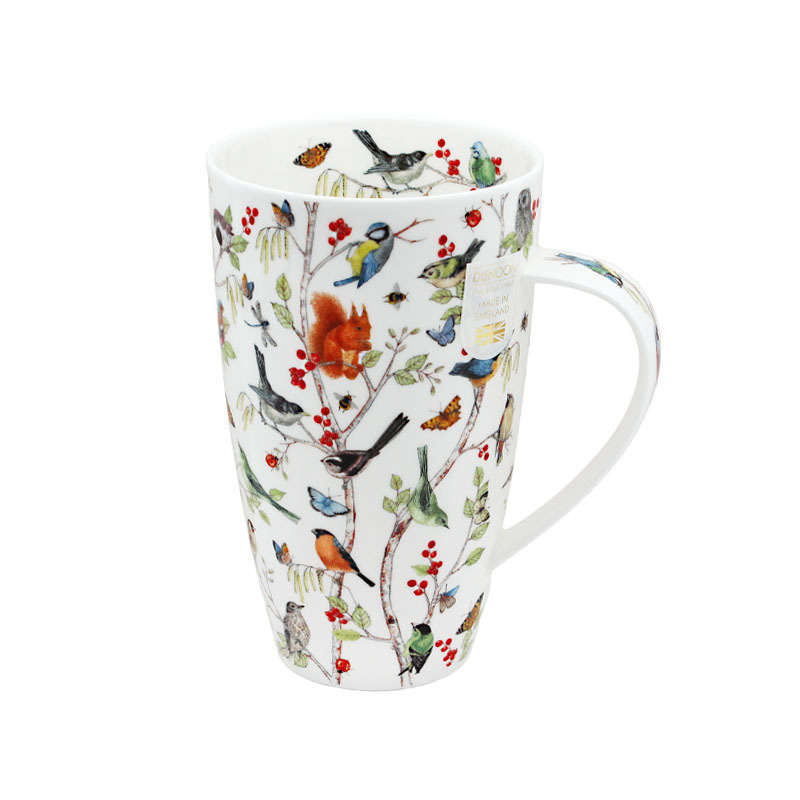 英國DUNOON Henley系列 0.6L 優質骨瓷馬克杯 -HE-SECW-XX