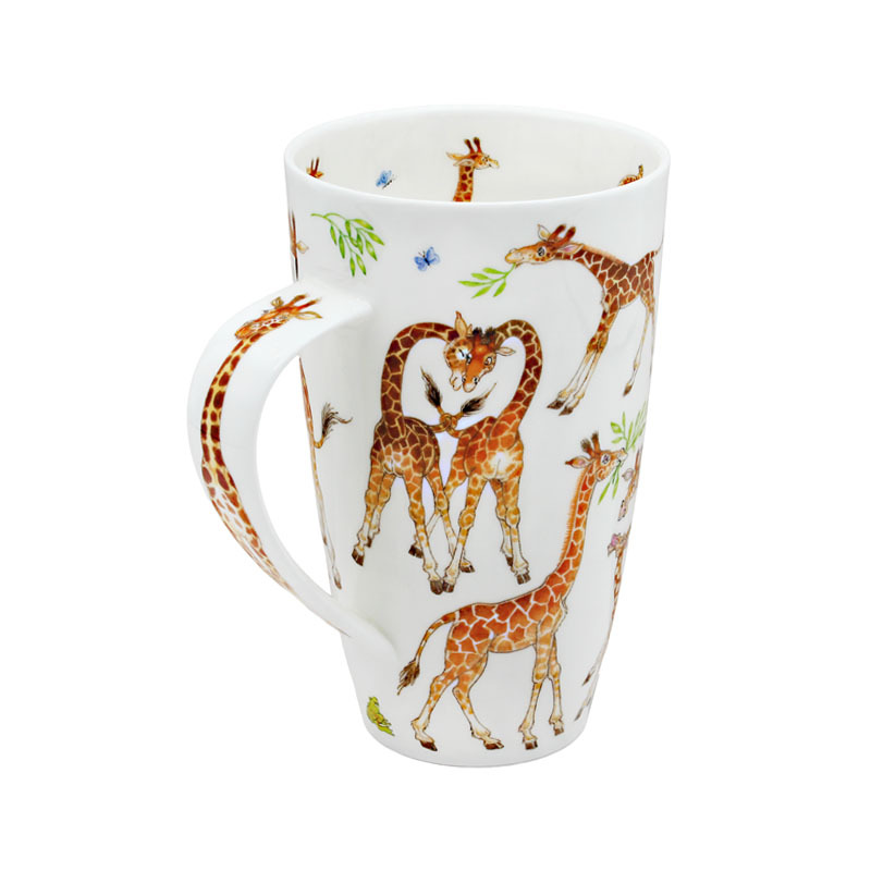 英國DUNOON Henley系列 0.6L 優質骨瓷馬克杯 -HE-RUBB-XX