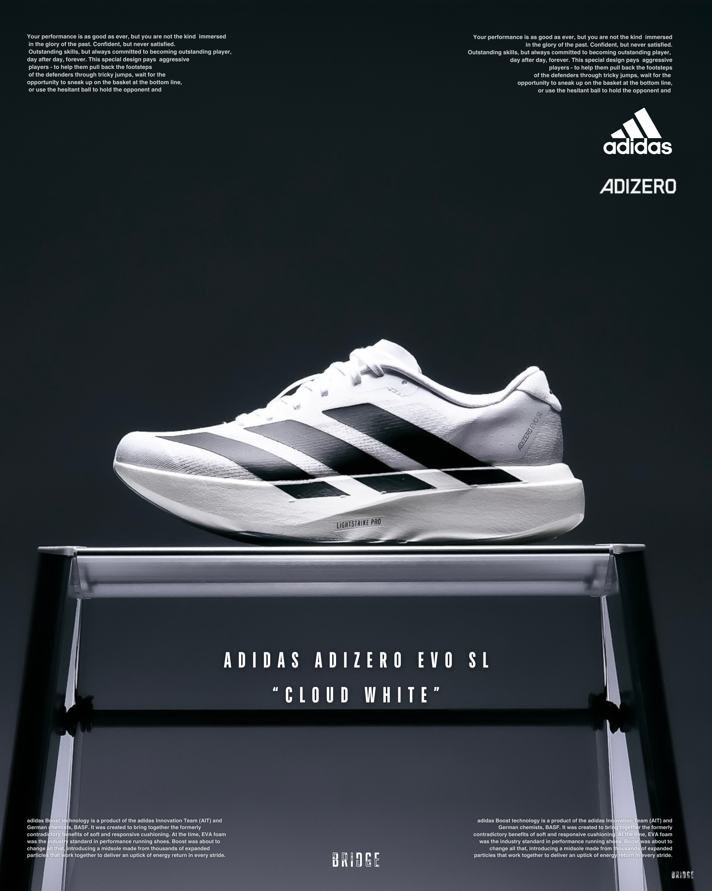 『穿上 就是感受風的時刻🌅』Adidas Adizero Evo SL JH6206