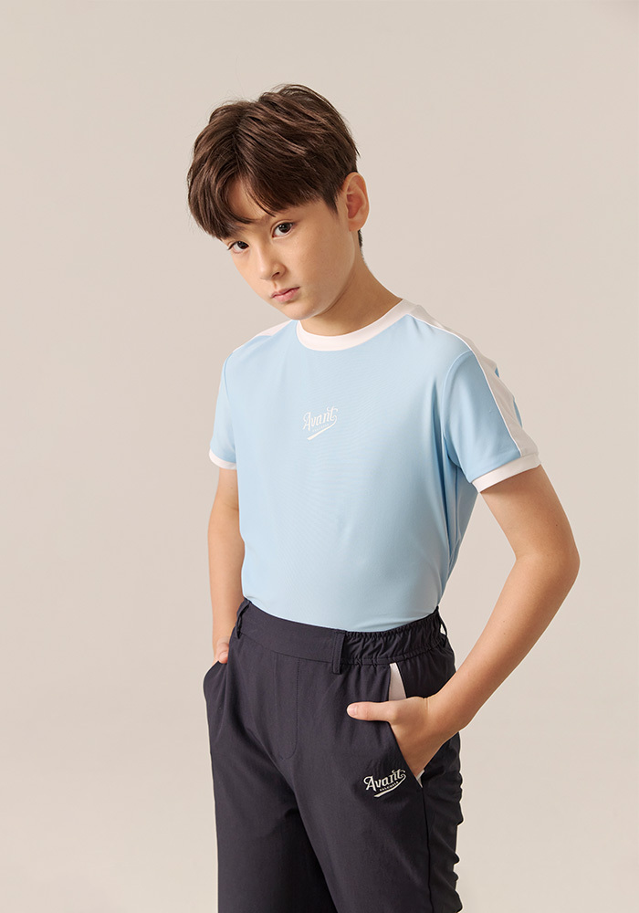 Avant Falcosia  越嶺機能立領衫-淺藍