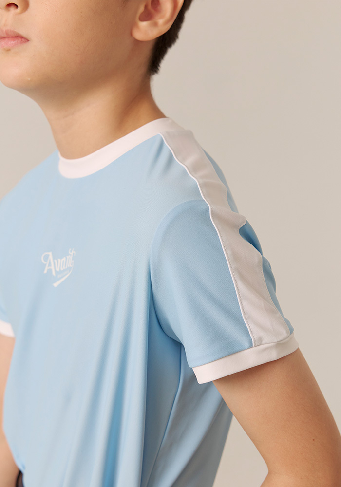 Avant Falcosia  越嶺機能立領衫-淺藍