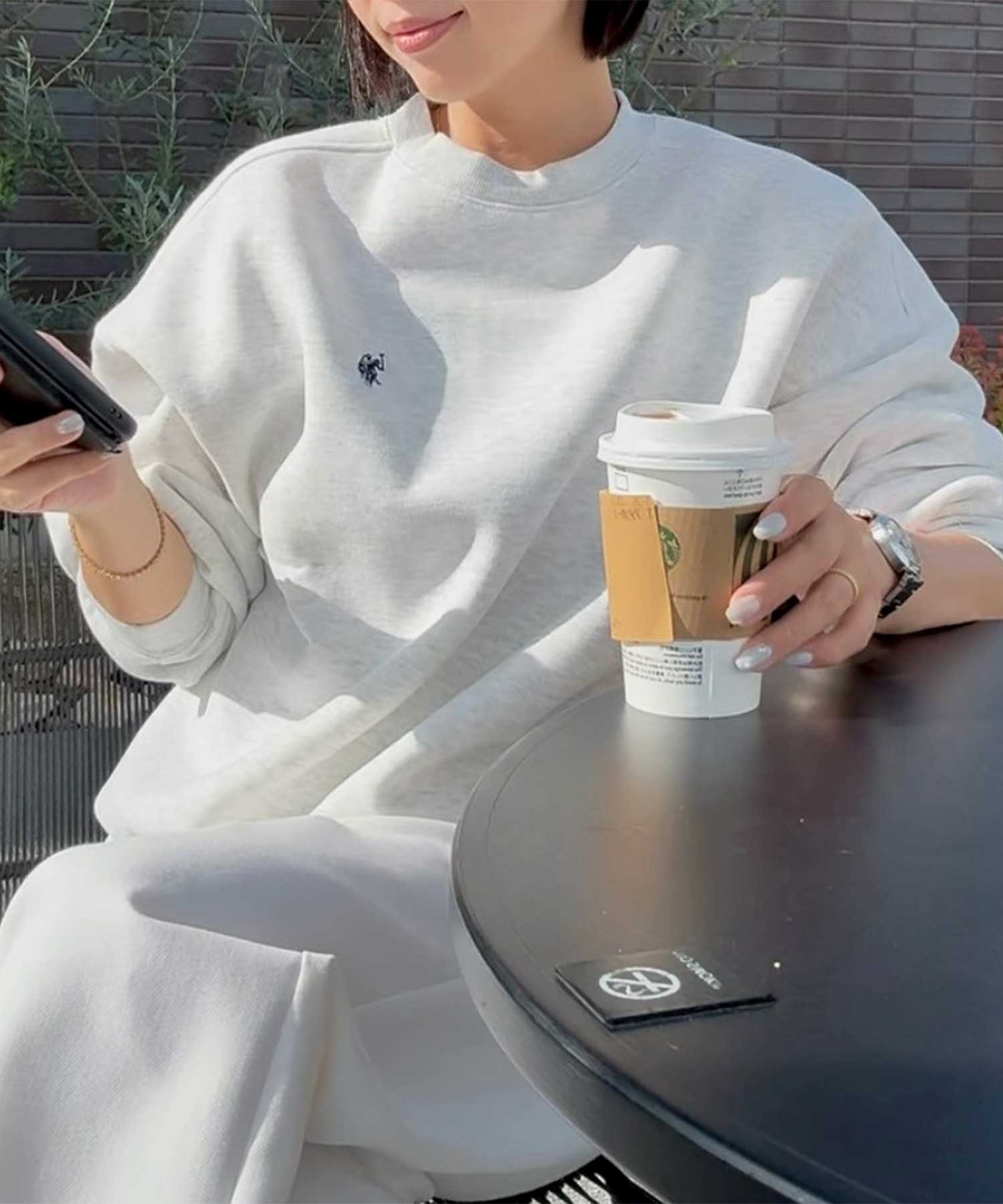 預購┃U.S. POLO ASSN. 刺繡 寬鬆 落肩 衛衣 大學T