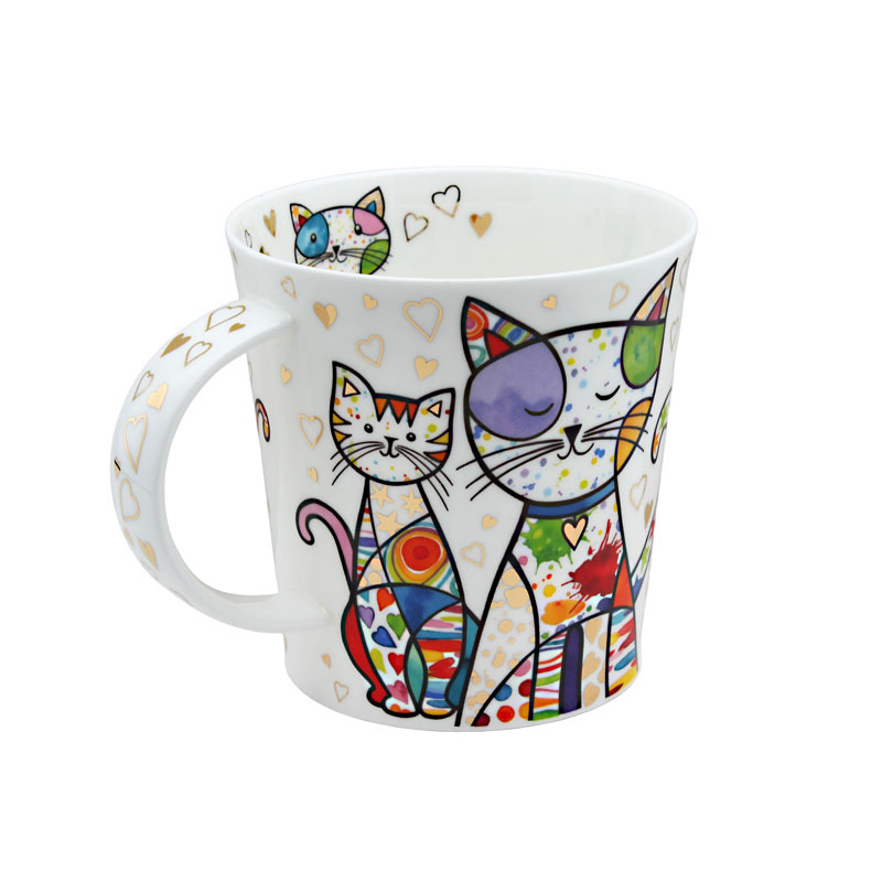 英國DUNOON Benmore系列 0.75L 優質骨瓷馬克杯 -BE-BLIN-CA