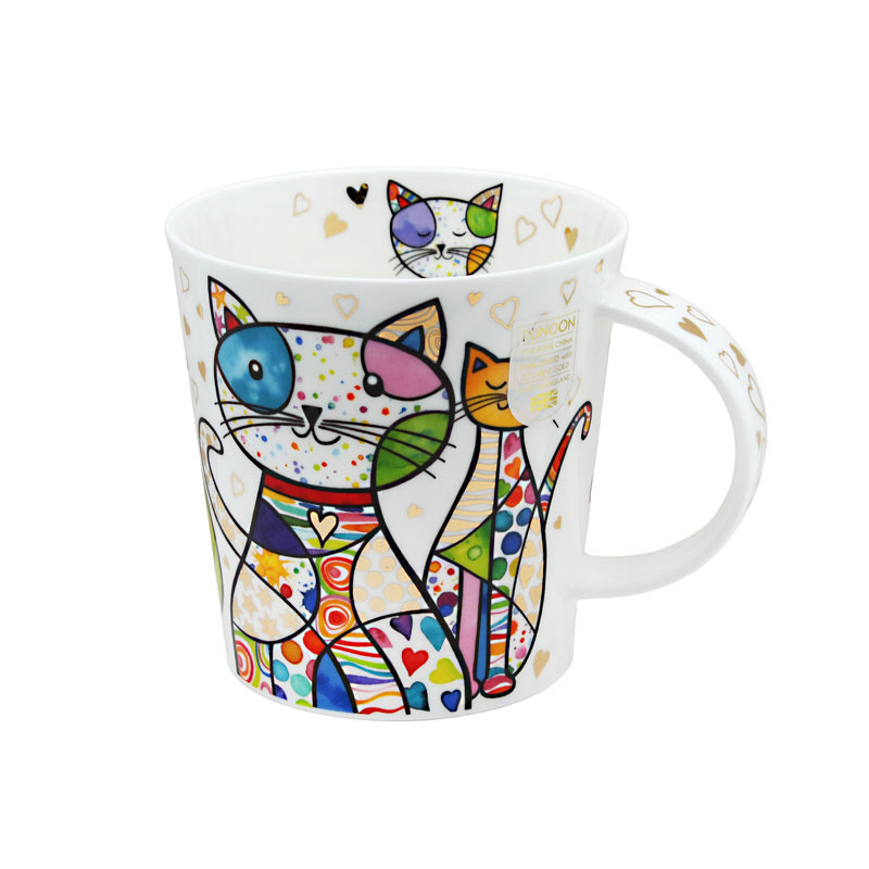 英國DUNOON Benmore系列 0.75L 優質骨瓷馬克杯 -BE-BLIN-CA