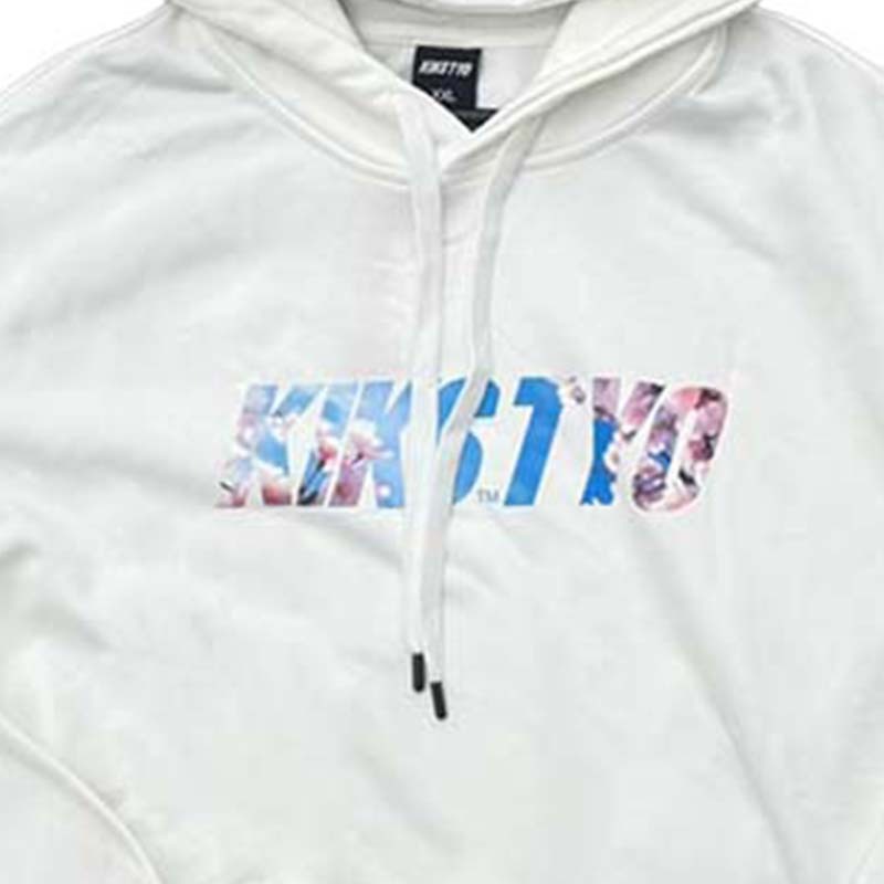 KIKS CLASSIC SAKURA LOGO 帽T 長袖 男女款 白色 244201-100 [台灣現貨]