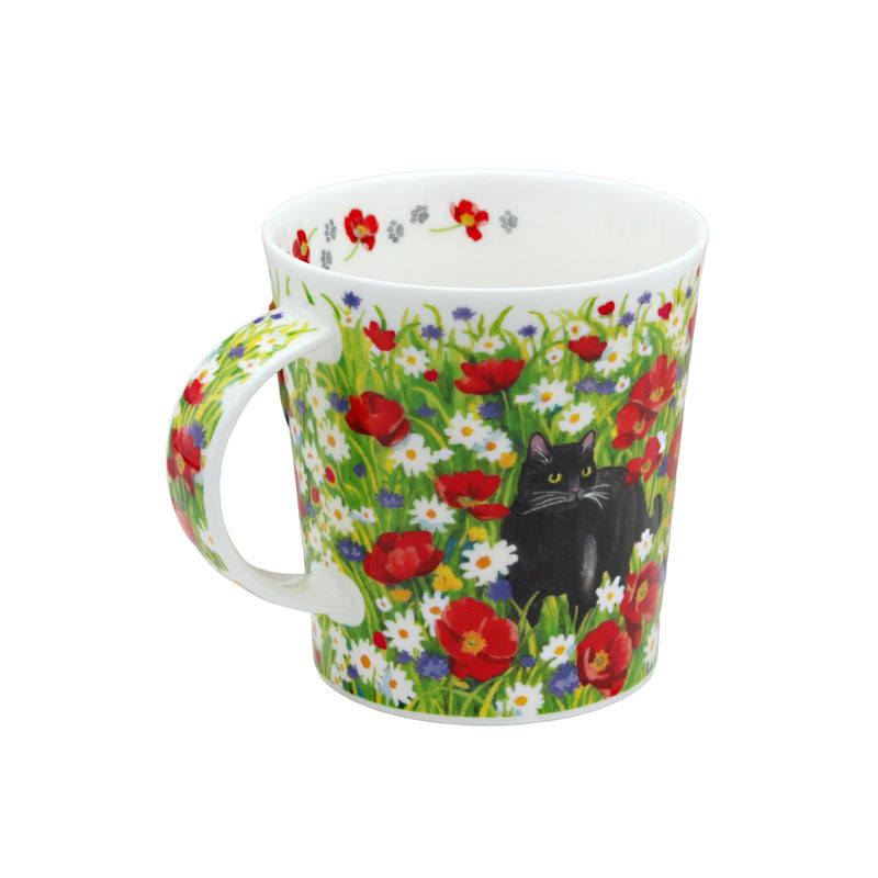 英國DUNOON Lomond系列 0.48L 優質骨瓷馬克杯 -LO-GARC-BW