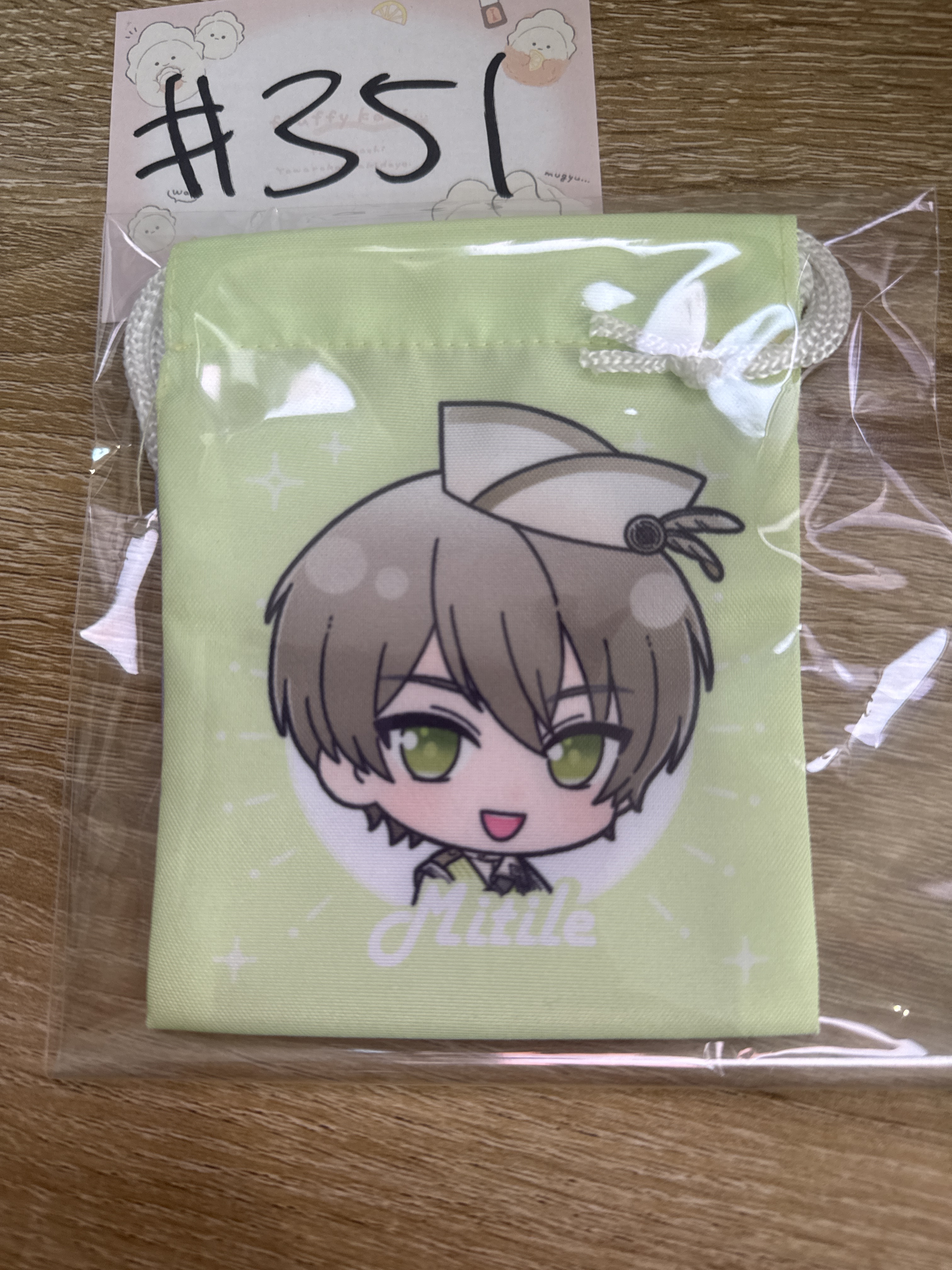 魔法使的約定 riquet & mitile  雙面 收納袋 #351