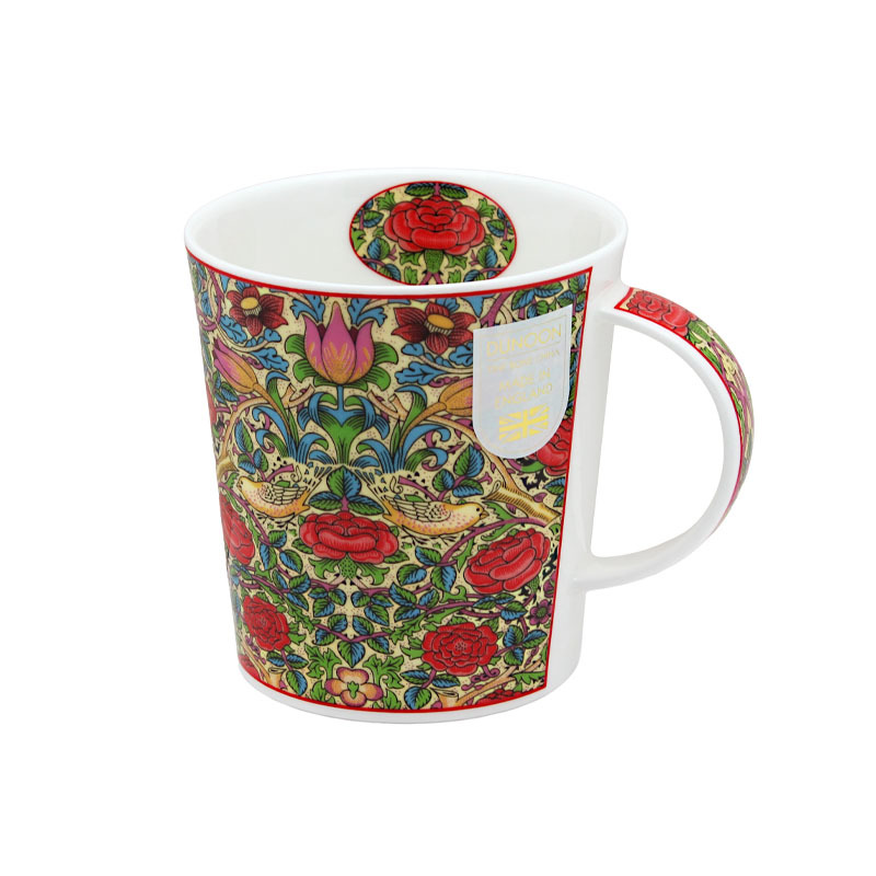 英國DUNOON Lomond系列 0.48L 優質骨瓷馬克杯 -LO-ARTC-RO