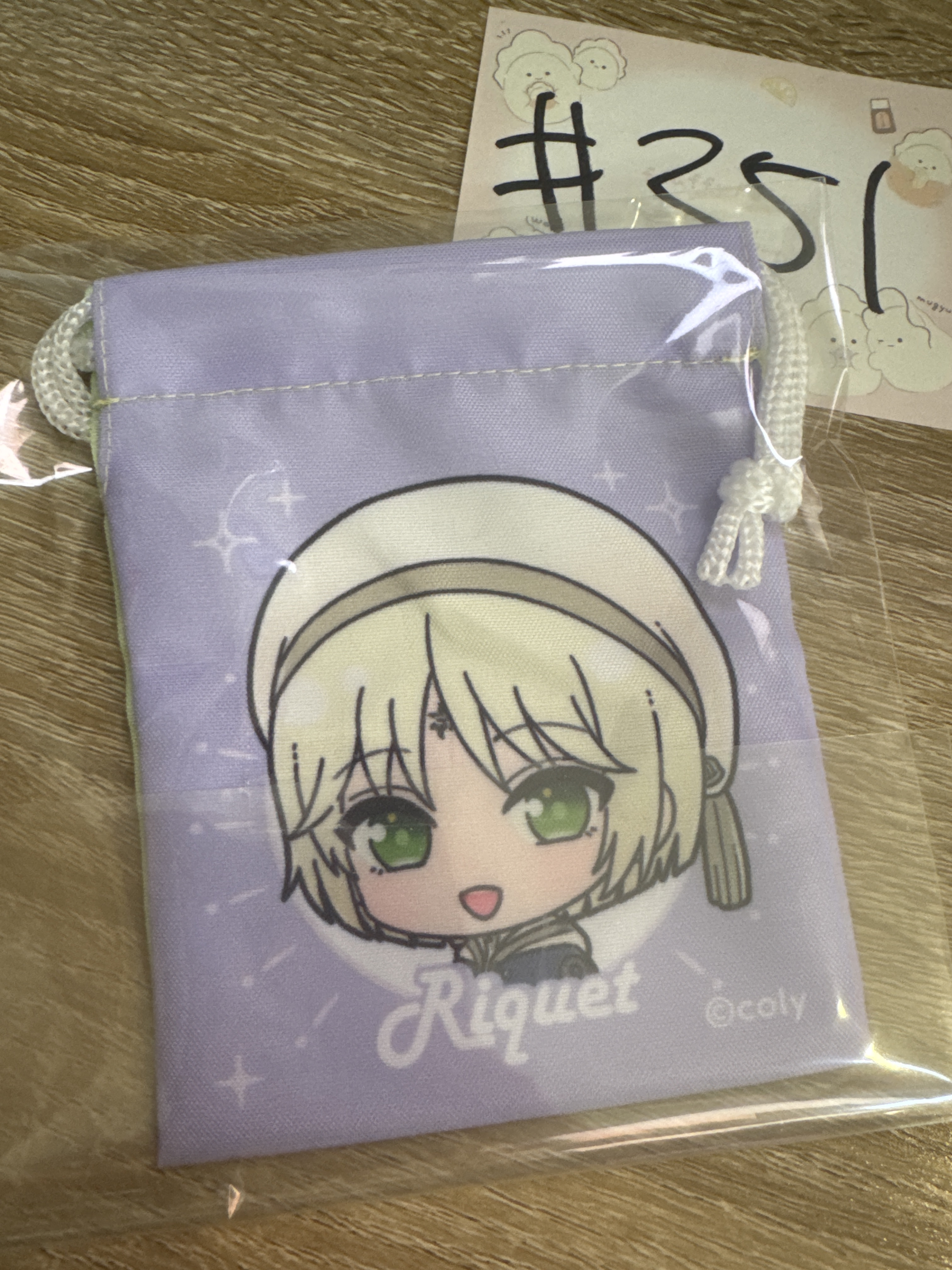 魔法使的約定 riquet & mitile  雙面 收納袋 #351