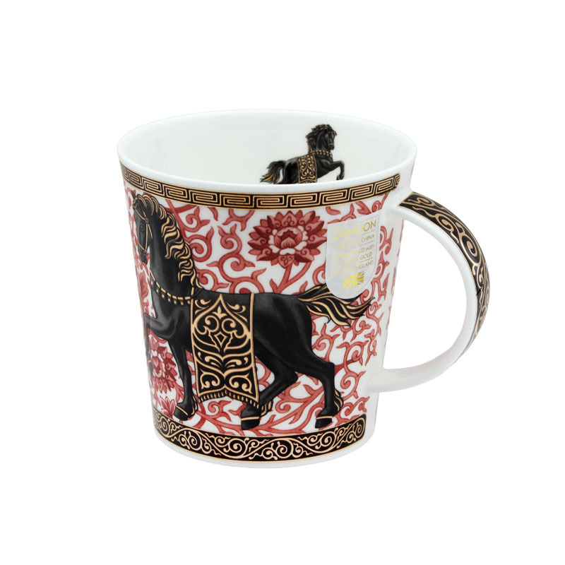 DUNOON Cairngorm shape 0.48L Fine Bone China Mug (YEAR OF THE HORSE) -CA-YEOH-XX
