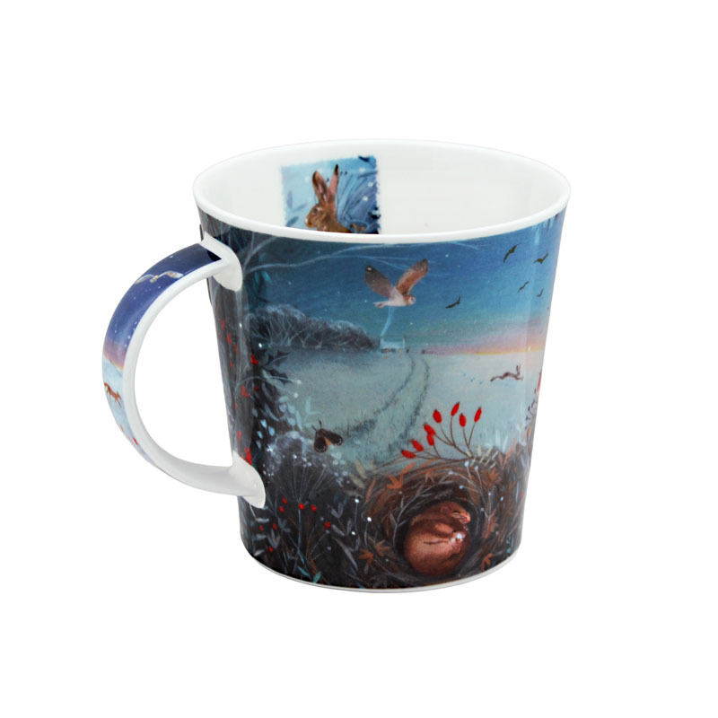 英國DUNOON Cairngorm系列 0.48L 優質骨瓷馬克杯 -CA-TWIL-HA