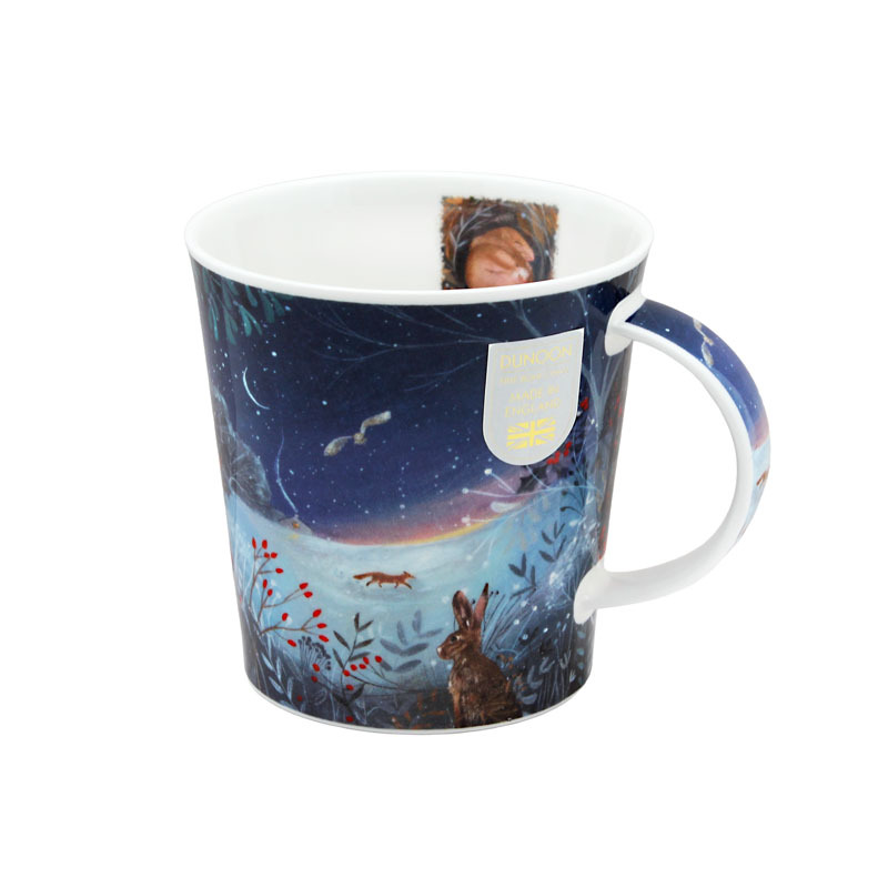 DUNOON Cairngorm shape 0.48L Fine Bone China Mug (TWILIGHT HARE) -CA-TWIL-HA