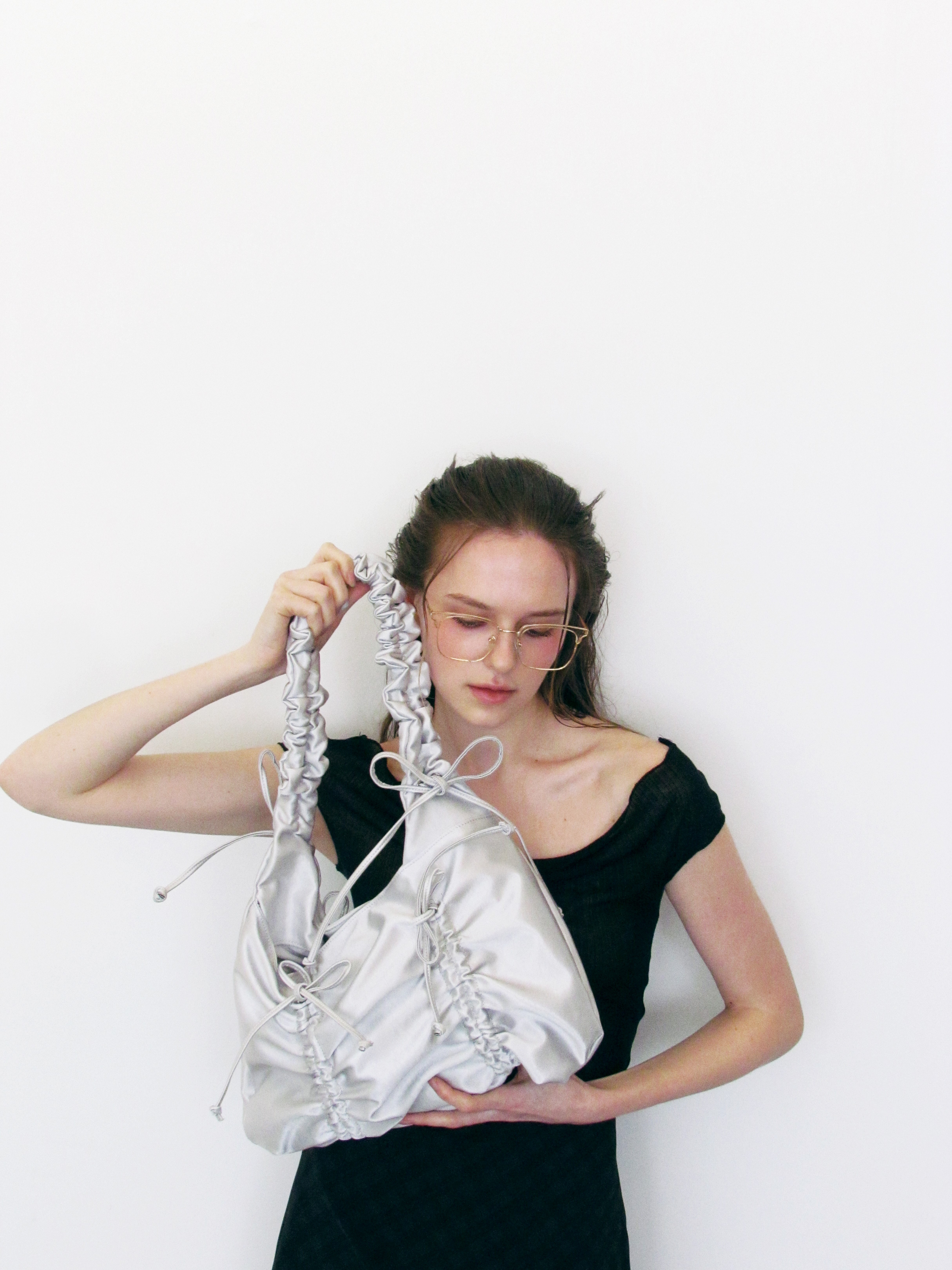 KHIHO MULTI-RIBBON BAGS K25-BG003 SV