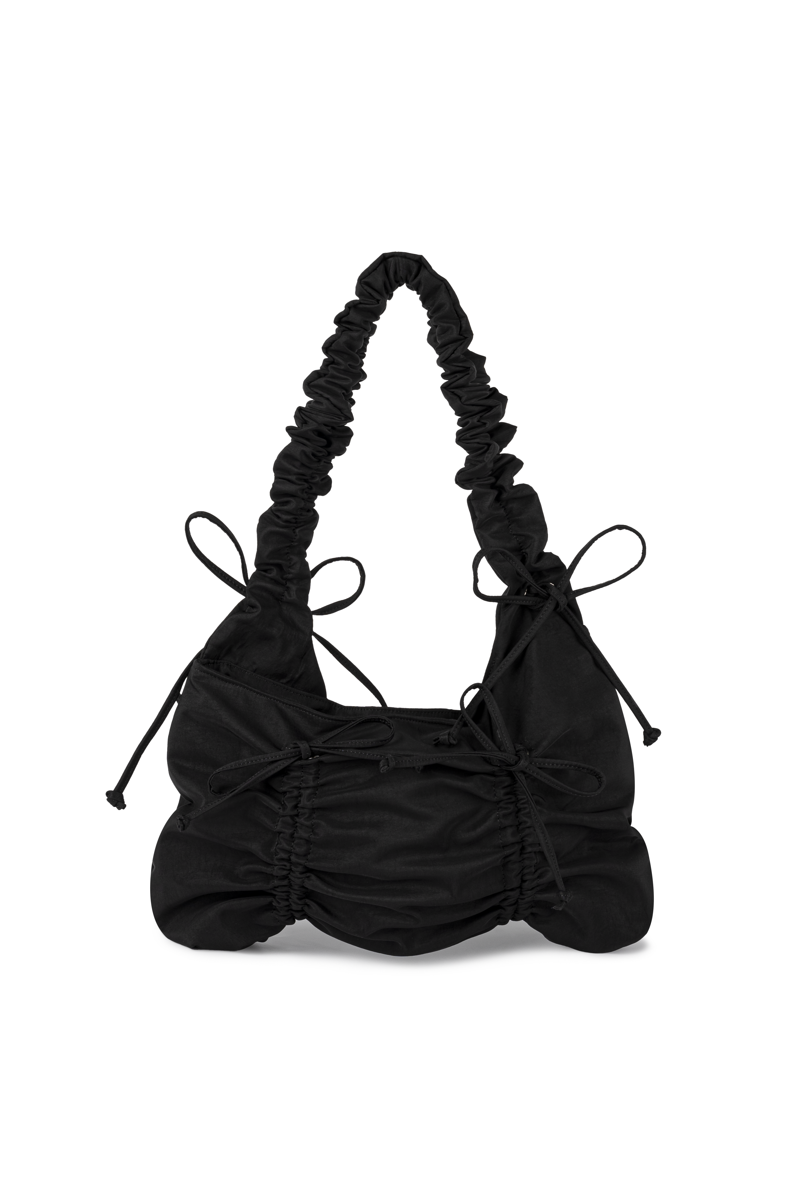 KHIHO MULTI-RIBBON BAGS K25-BG003 BK