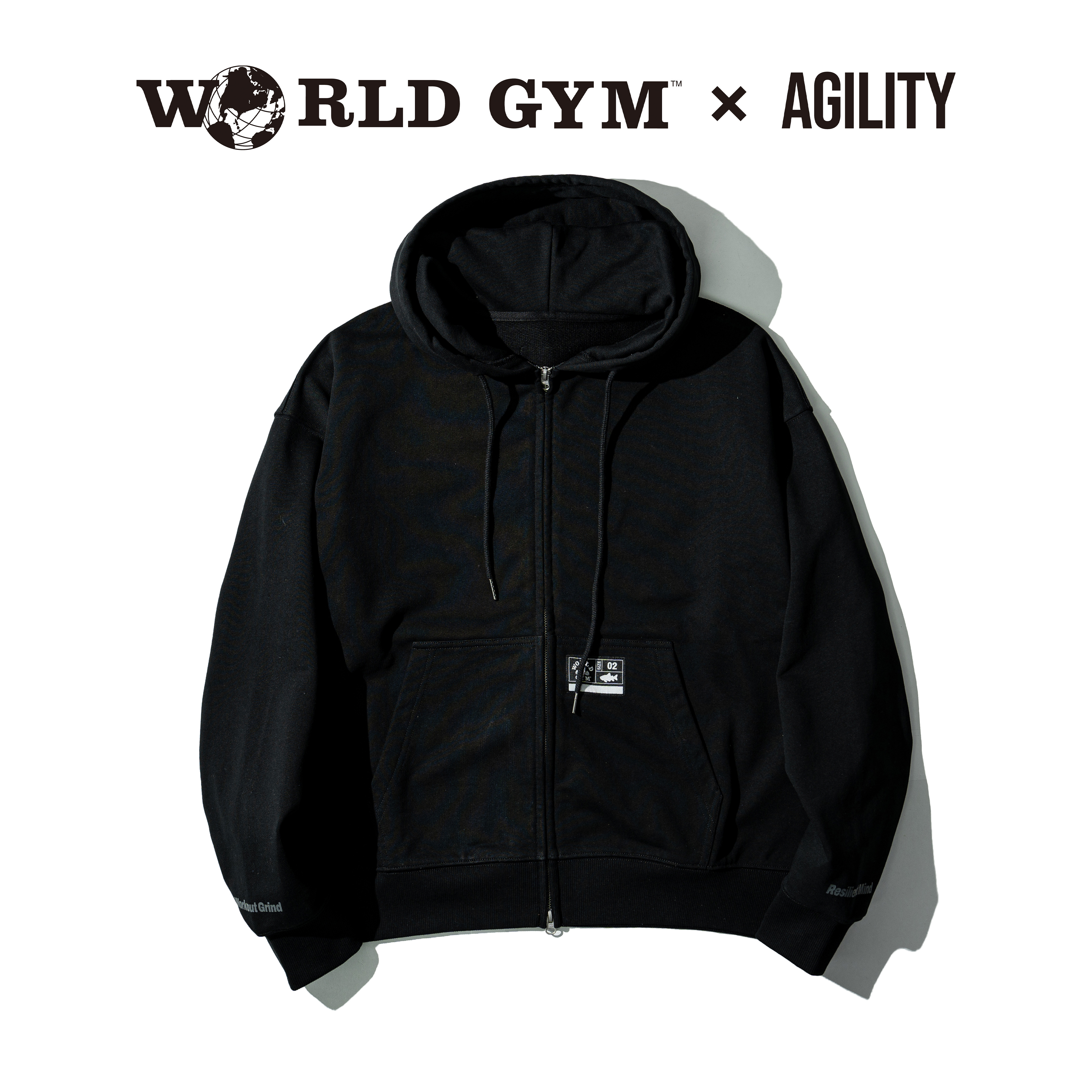 WG x AGILITY "WORLDGILITY" Zip Jacket 連帽外套 [AG-WG-4]