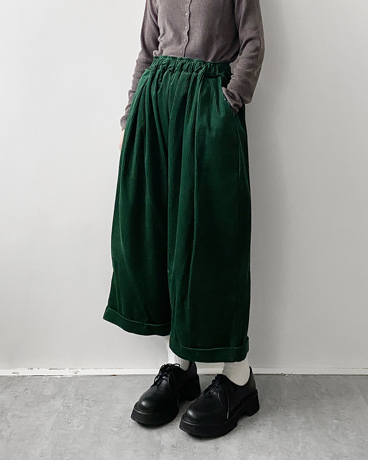 MKP-2840 燈芯絨寬版長褲