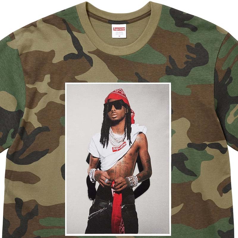 Supreme Playboi Carti Photo Tee 短袖 迷彩 FW25T50-WO [台灣現貨]
