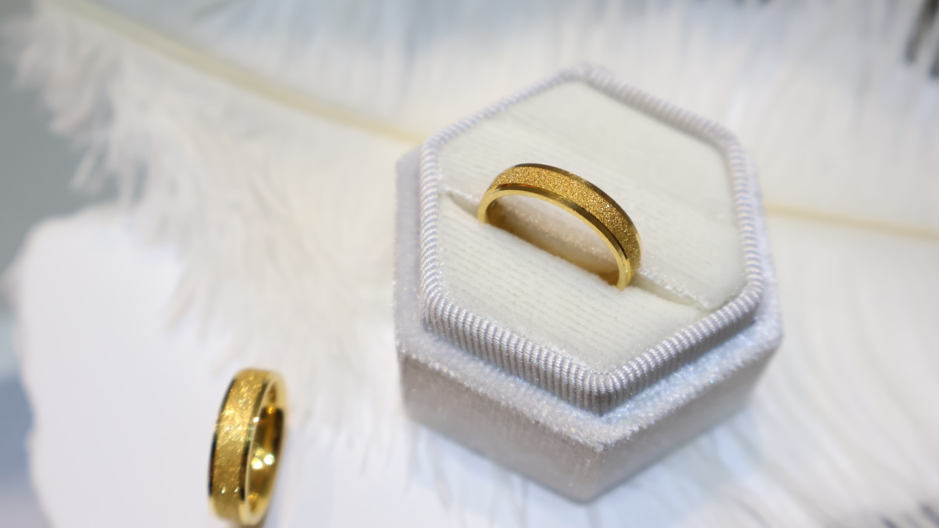 滿天星雙層戒指（寬）