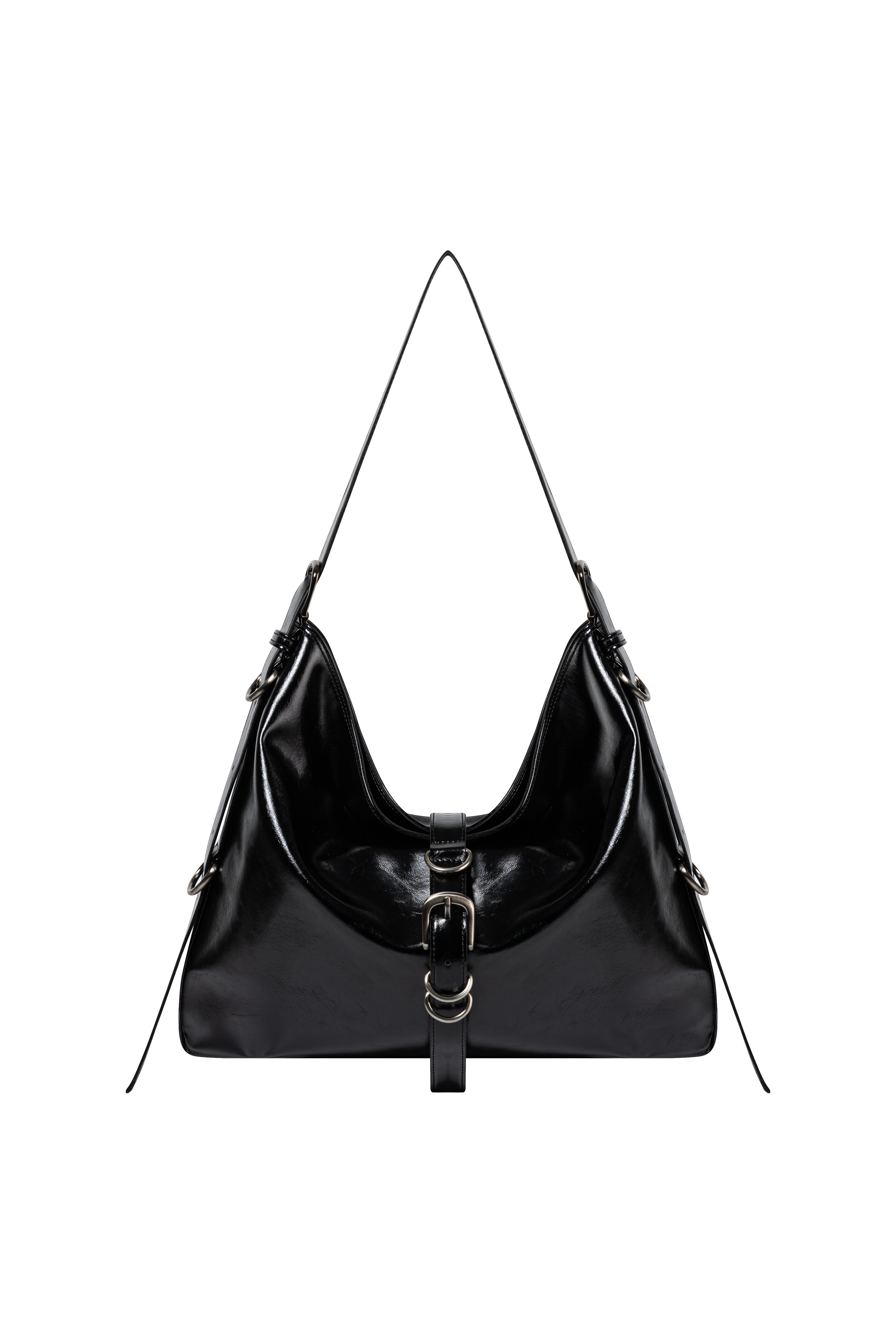 KHIHO DIDI BELTED BIG BAG(2-WAY) K24-BG005 BK