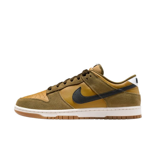 【官網限定】Nike Dunk Low Retro SE "Ochre Olive Flak Gum" 橄欖綠 男鞋 IB6399-300 XI