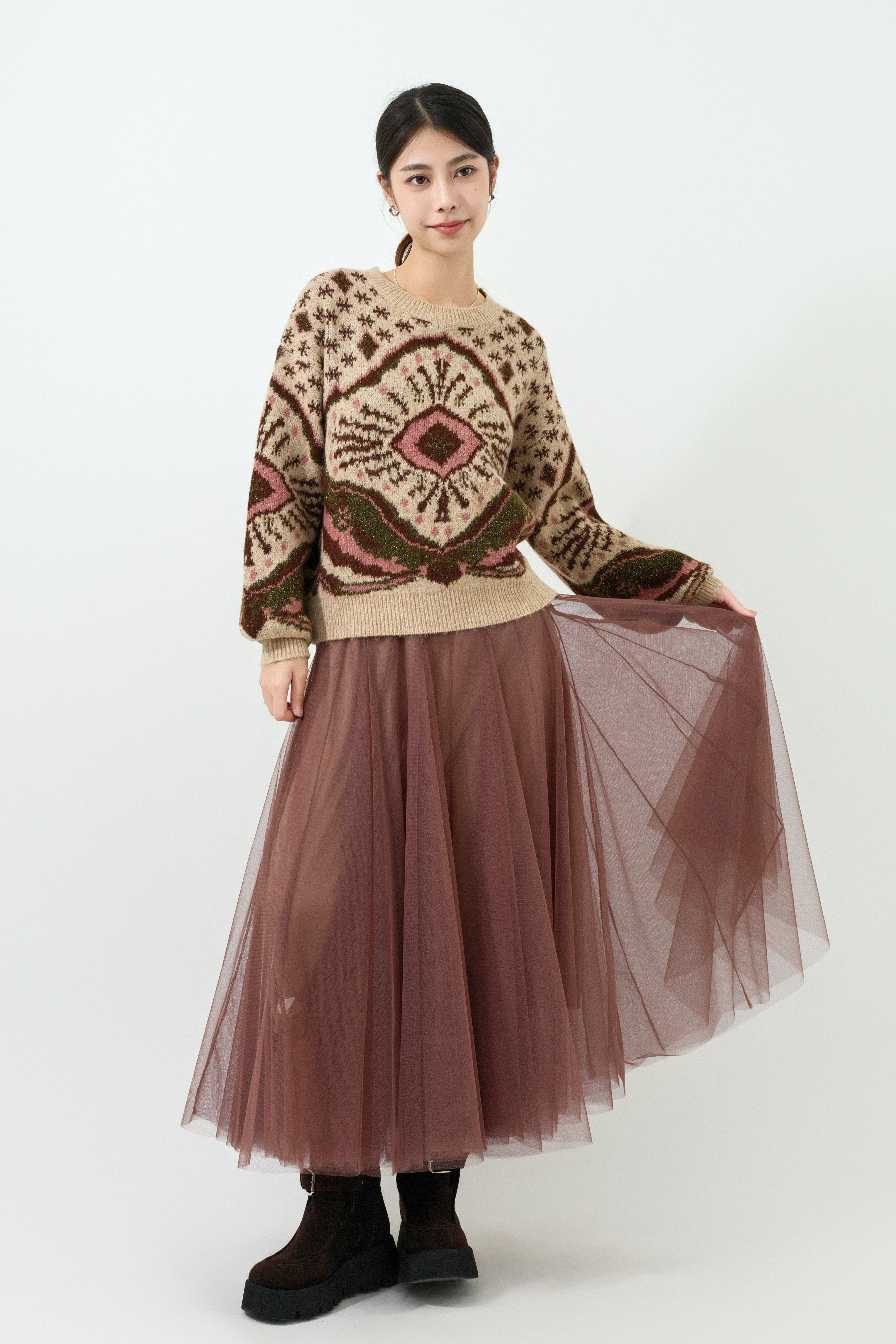 FW25_0212（上衣＋半截裙）