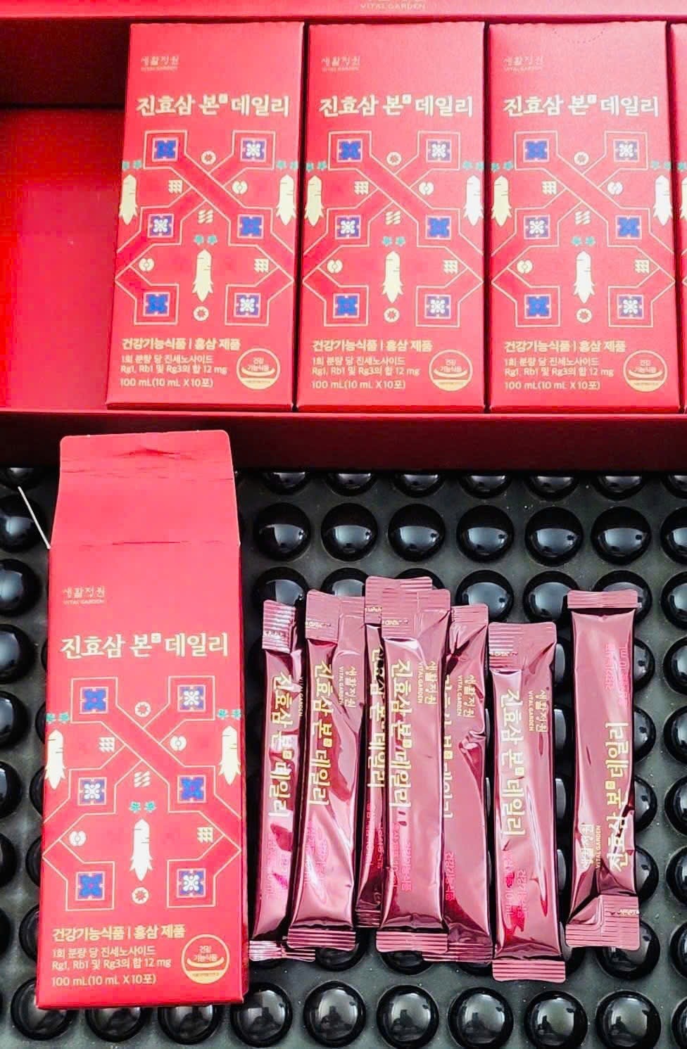 【韓國預購】AKR112101 韓國 LG 生活庭院濃縮紅參液 (10ml*50條裝)